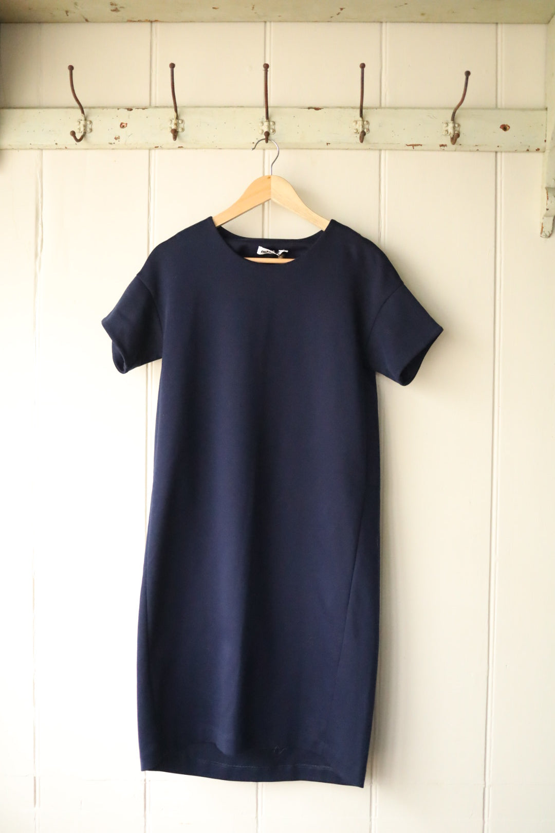 Jill sander oversized dress navy