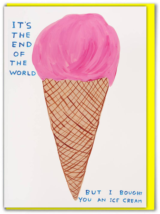 David Shrigley - End Of The World Greetings Card