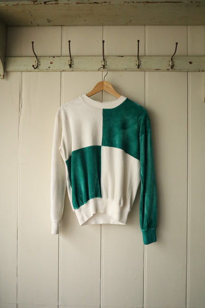 Harlequin Velour Sweatshirt