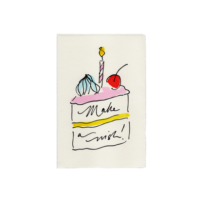 Scribble & Daub Make A Wish Card
