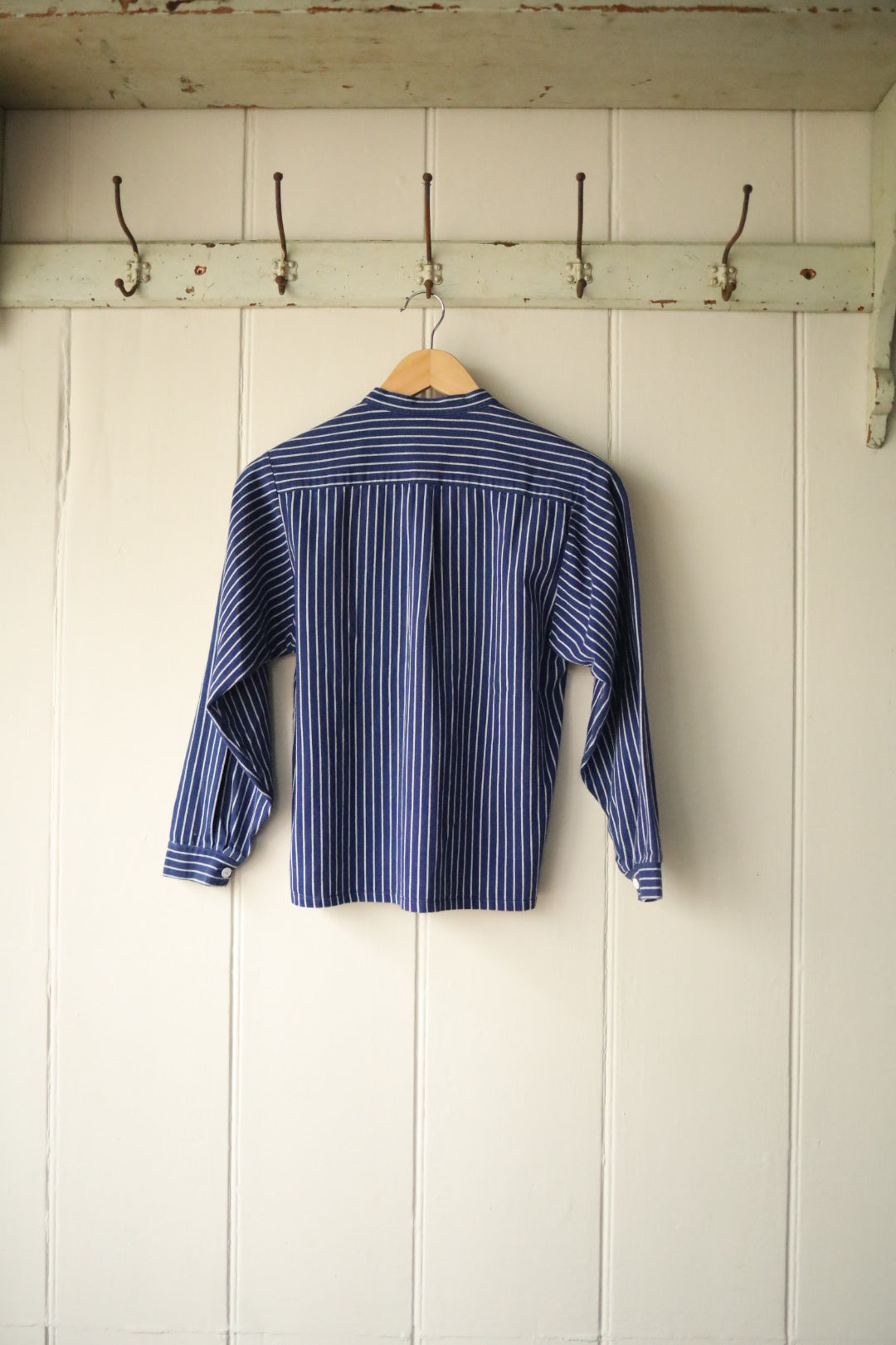 Chevron stripe workwear shirt