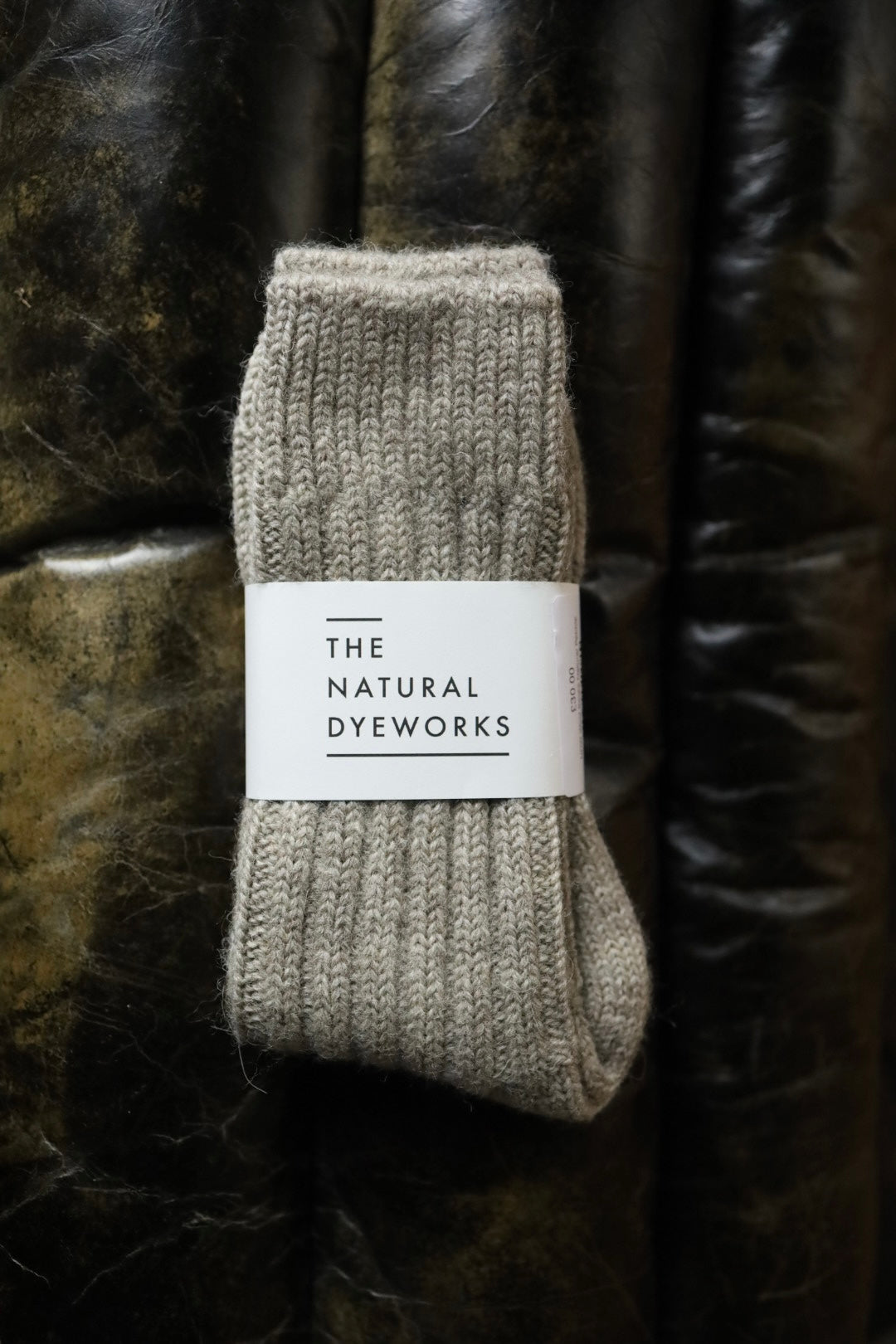 NDW Wool Socks Natural Pebble