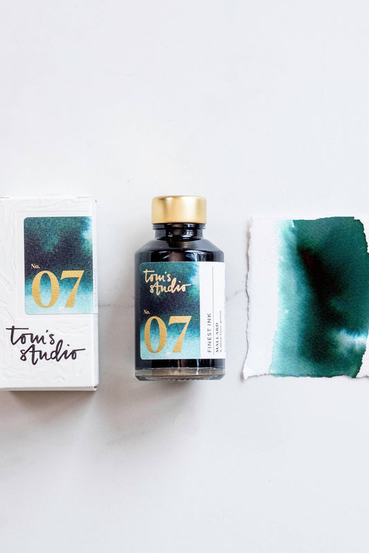 Tom's Studio Fountain Pen Ink Mallard