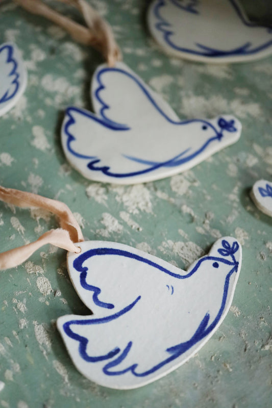 Emma Glipa Peace Dove Decorations