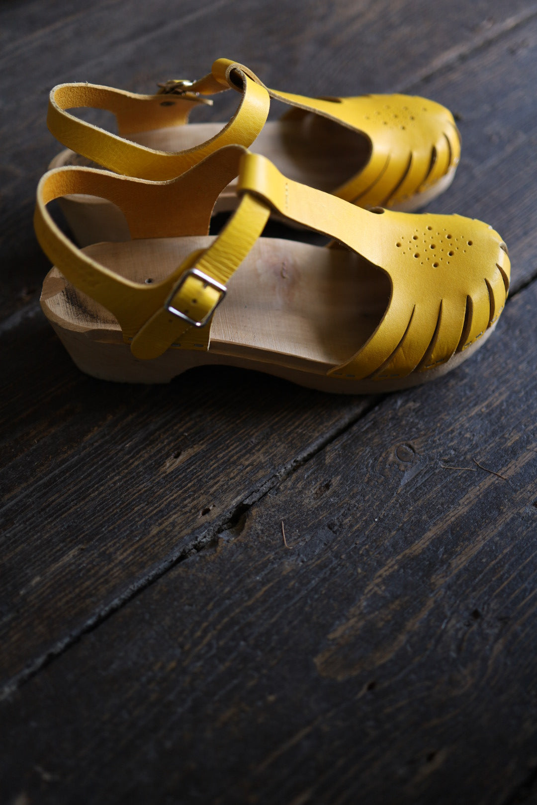 Swedish Hasbeen Sandals Buttercup 37