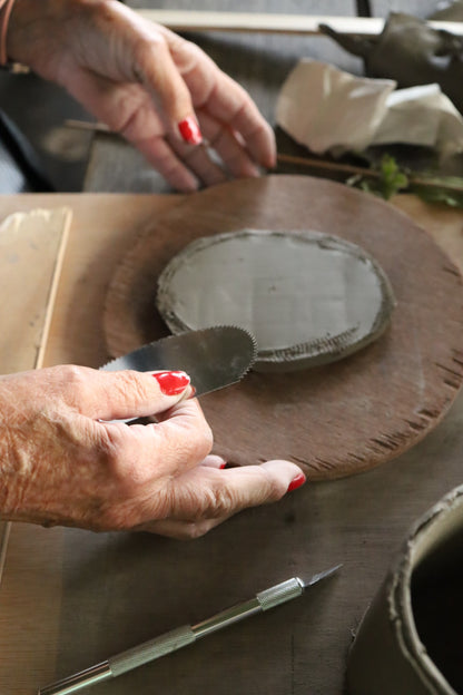 Slab Building Flower Bricks with Rosa Bond - Autumn