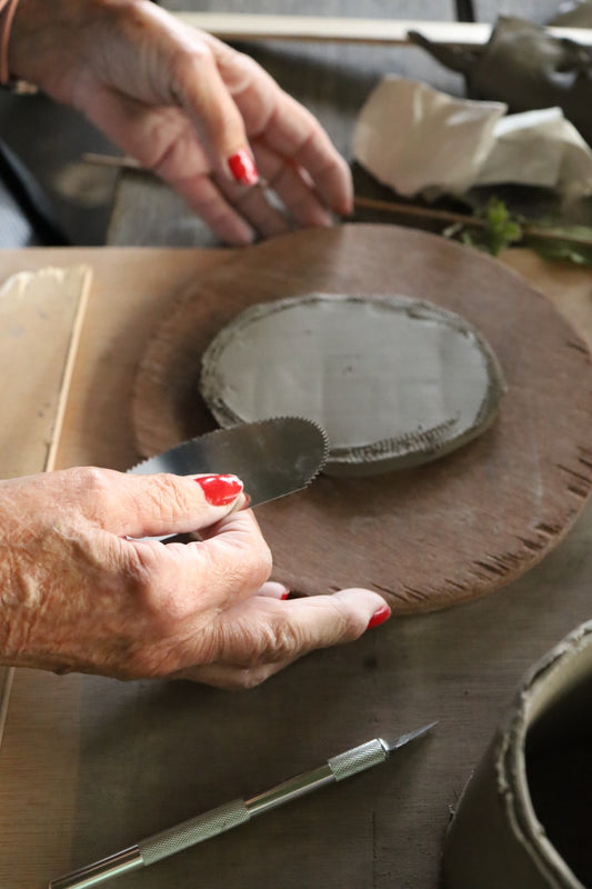 Slab Building Flower Bricks with Rosa Bond - Autumn