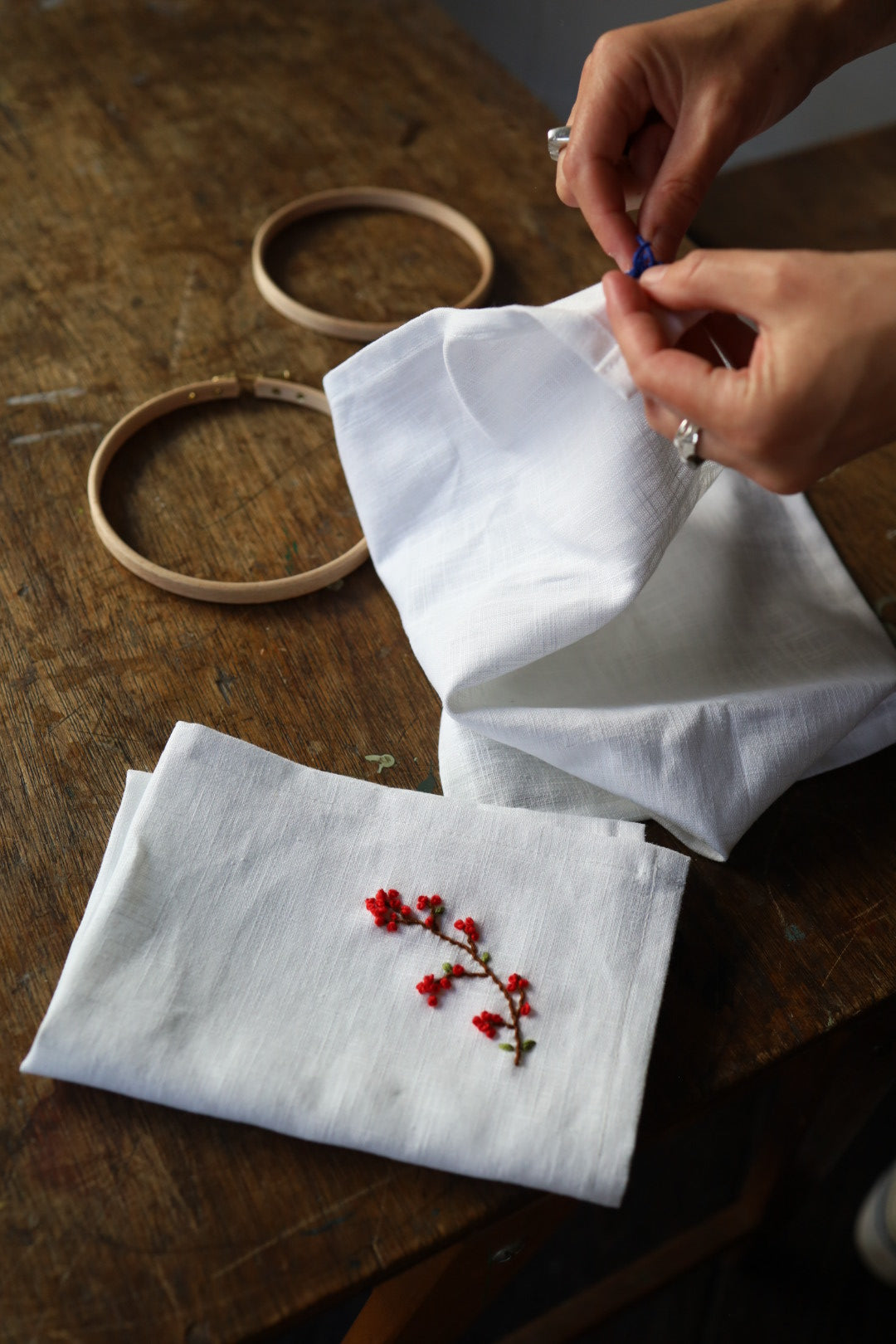 Festive Threads; Create your own Holiday Table Linen with Alice Liptrot