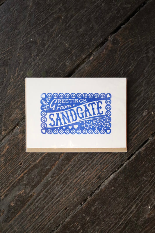 Greetings From Sandgate Card