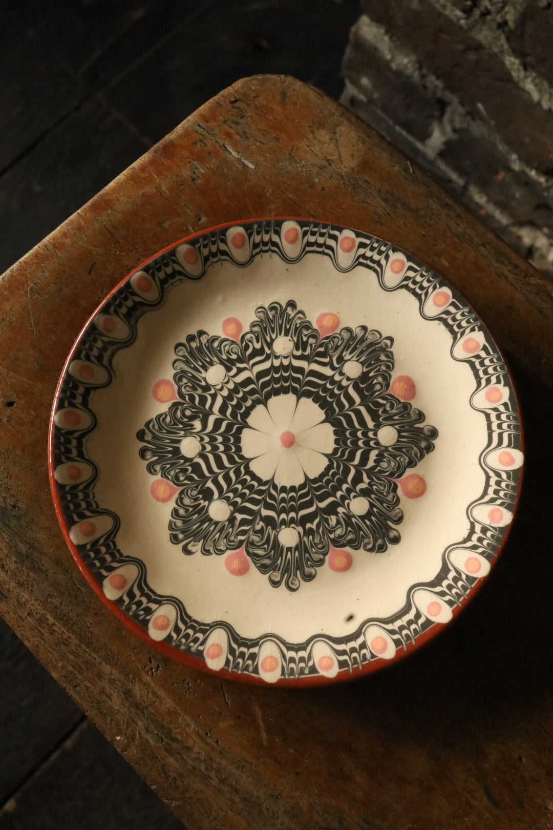 Hand-made Ceramic Plate - Bori