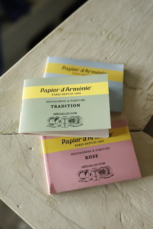 Papier d'Arménie French Incense paper booklets