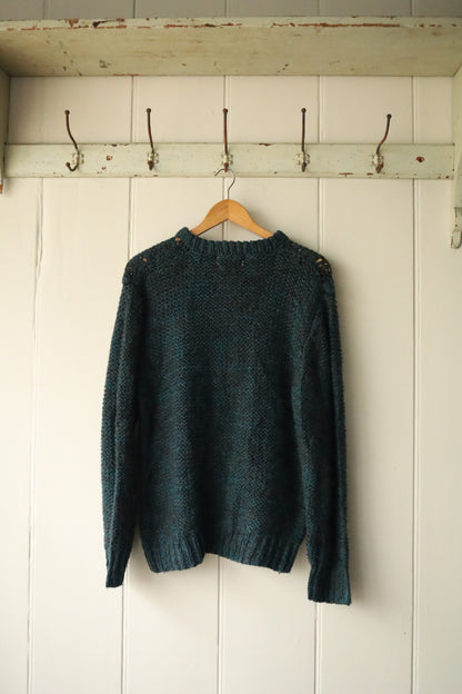 Bobble Knit jumper inky