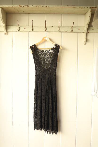 Cotton Lace Cocktail Dress