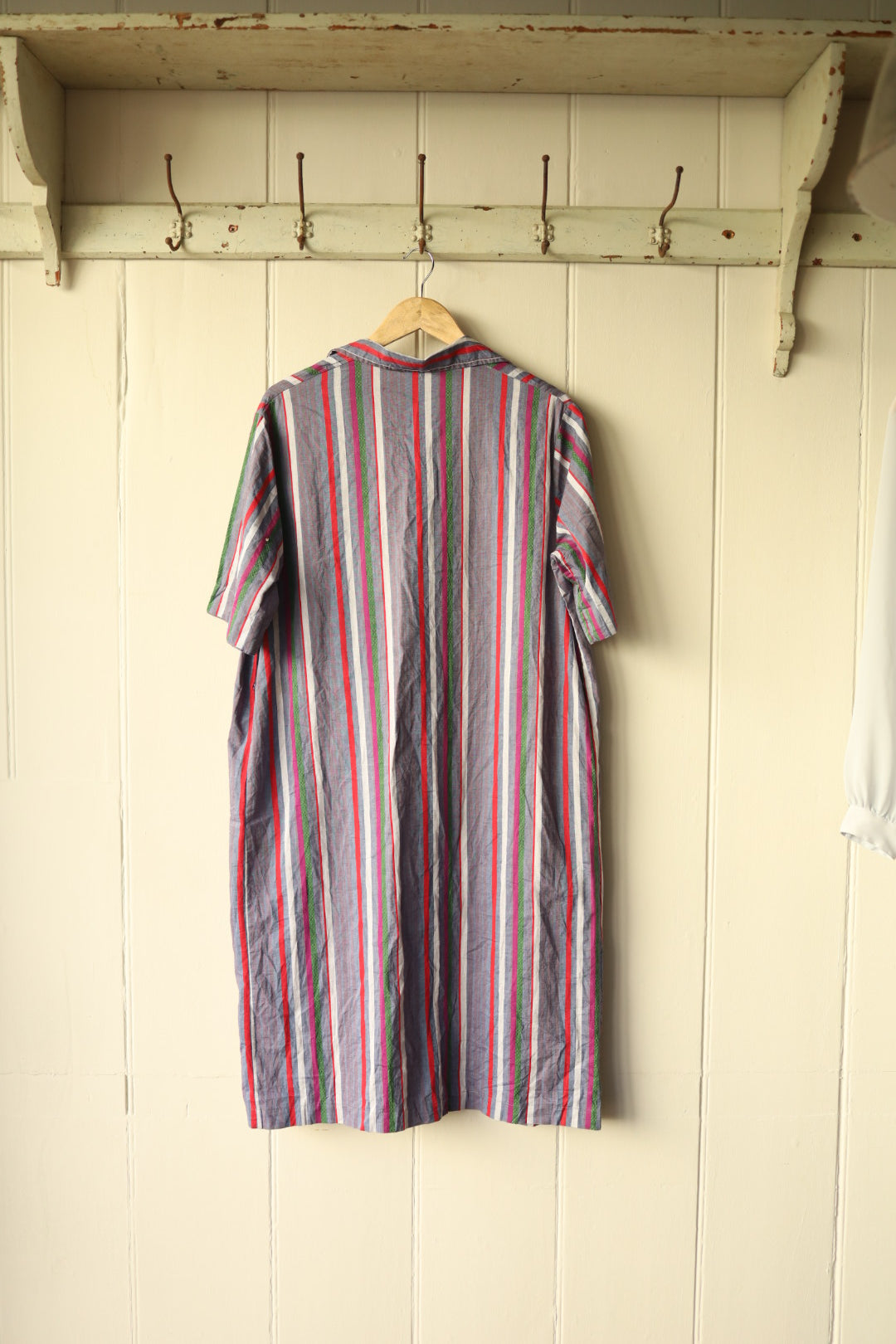 Striped chore dress