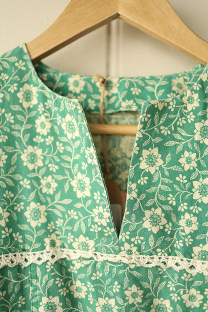 Close-up of inner collar area showing fabric texture and neckline shape