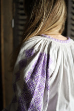 Load image into Gallery viewer, Folk Blouse Lilac