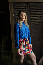 Load image into Gallery viewer, Kenzo Silk Abstract Pattern Skirt