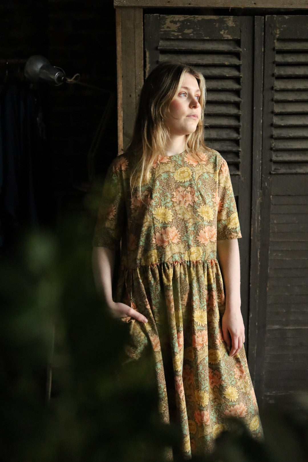 Handmade William Morris Smock Dress