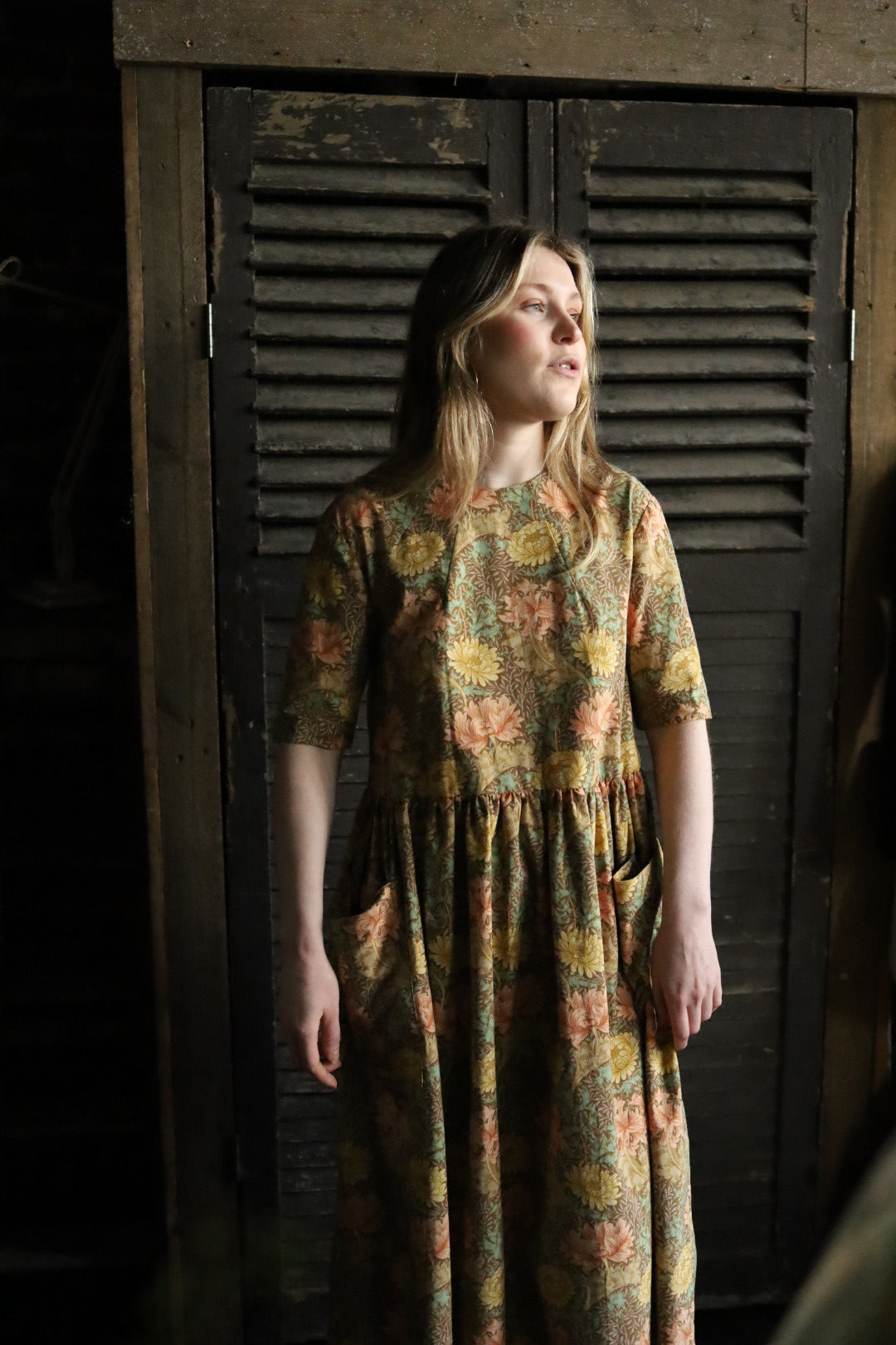 Handmade William Morris Smock Dress