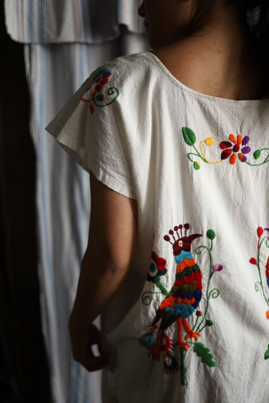 Mexican Embroidered Dress