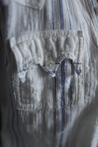 Cheesecloth Shirt with pocket details