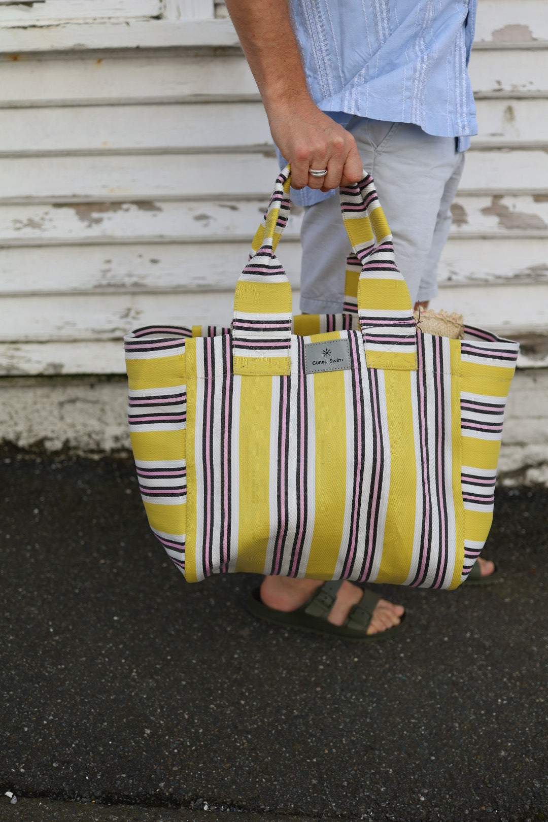 Gunes Swim Bundle Tote - Yellow