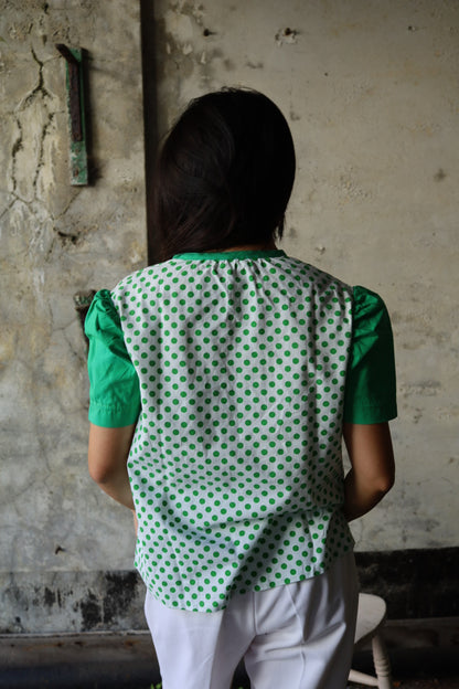 Handmade Polka Dot Top