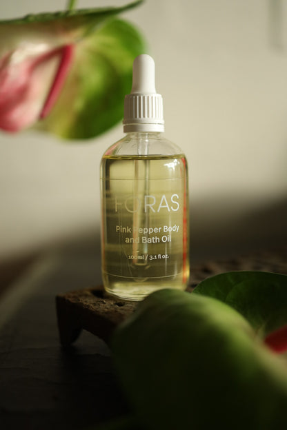 Foras Pink Pepper Bath & Body Oil