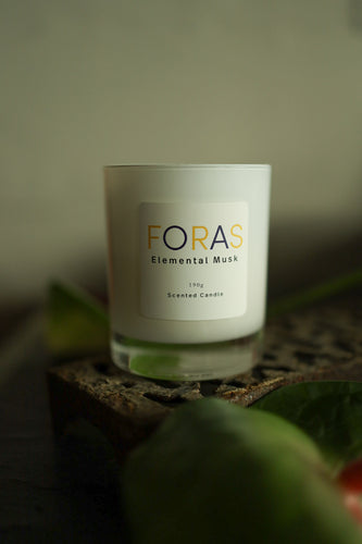 Foras Elemental Musk Candle