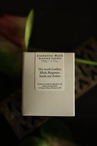 Foras Elemental Musk Candle