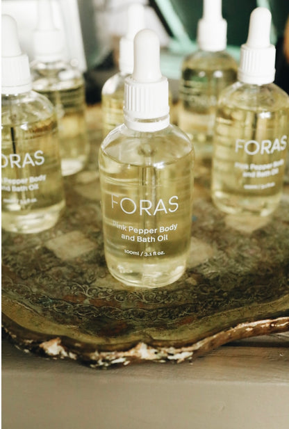 Foras Pink Pepper Bath & Body Oil