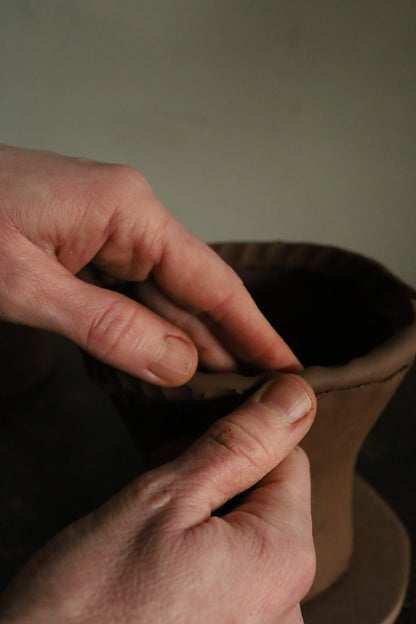 Coil Building Planters with Rosa Bond