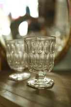 Load image into Gallery viewer, Pair of Pressed Glass Antique Rummer Glasses