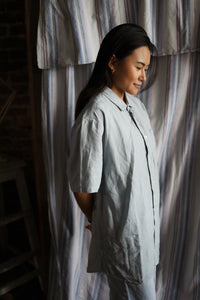 Jigsaw Short Sleeved Linen Shirt