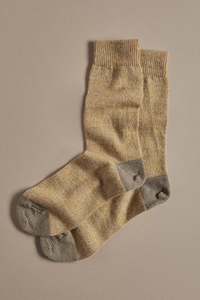 Rove Knitwear Merino Wool Socks - Yellow