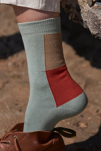 Rove Knitwear Organic Cotton Socks - Green