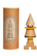 Load image into Gallery viewer, Wooden Story Stacking Toy Stick Fig. No.01