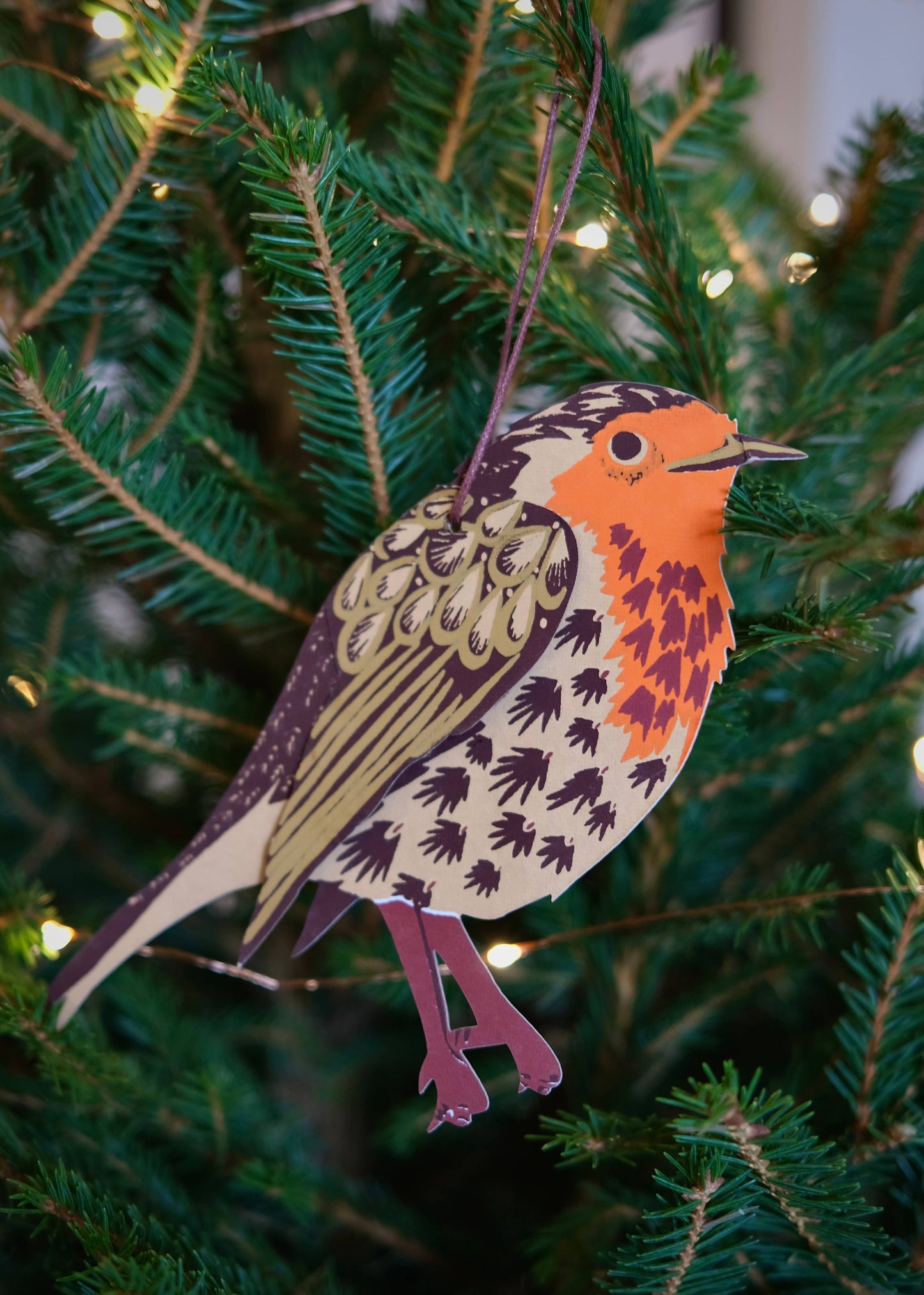 East End Press Winter Birds Paper Decorations