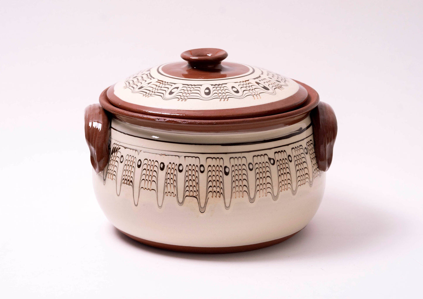 Hand-made Ceramic Casserole Dish - Sascha