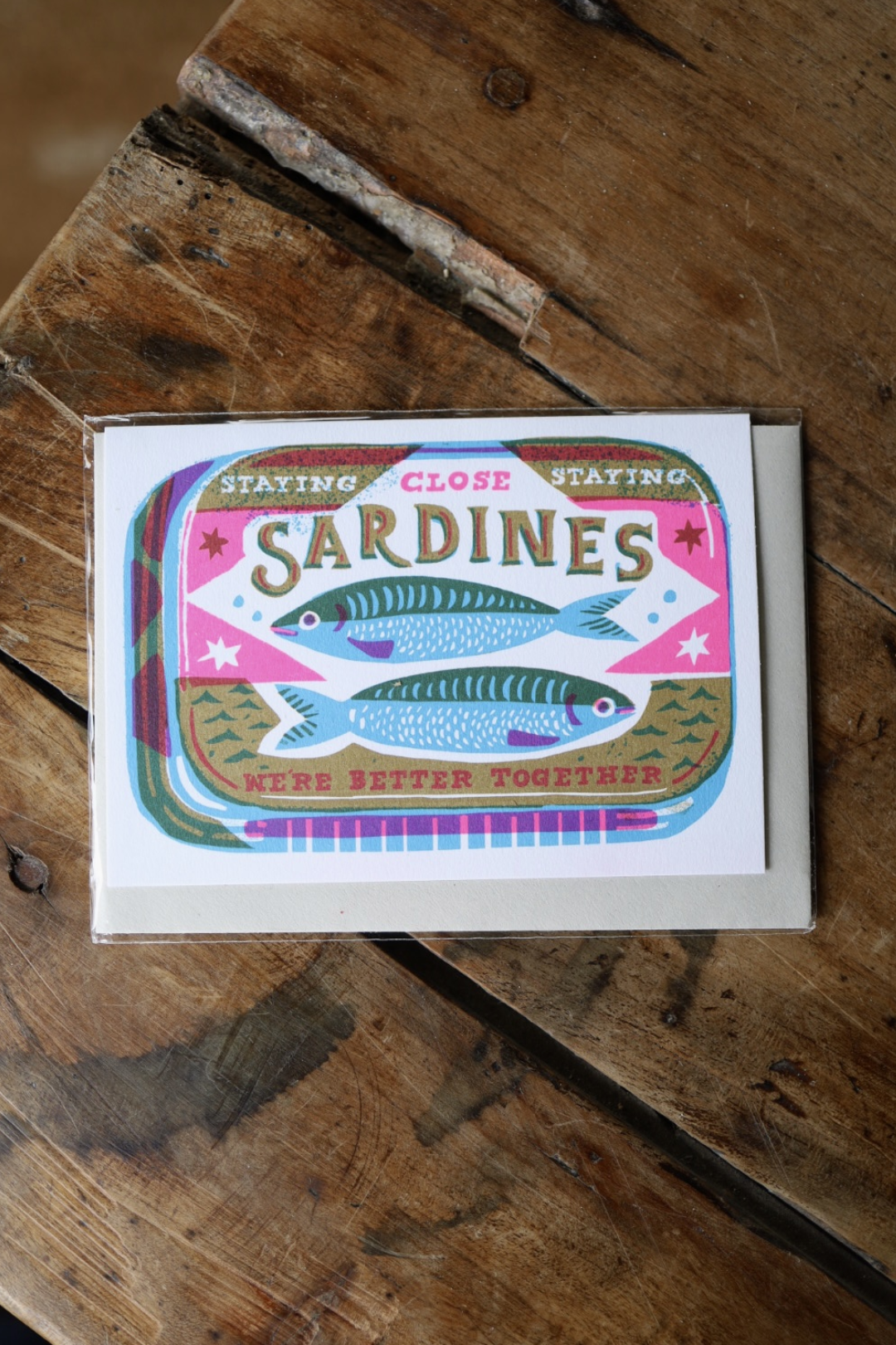 Sardines A6 Card