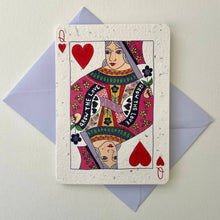 Load image into Gallery viewer, Playing Cards Plantable Valentine&#39;s Day Card: King 2