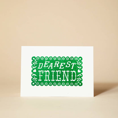 Dearest Friend Greeting Card