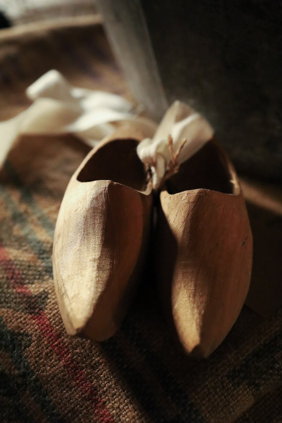 Pair of Danish Wooden Decorative Clogs