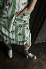 Load image into Gallery viewer, Cotton Green Bird Dress