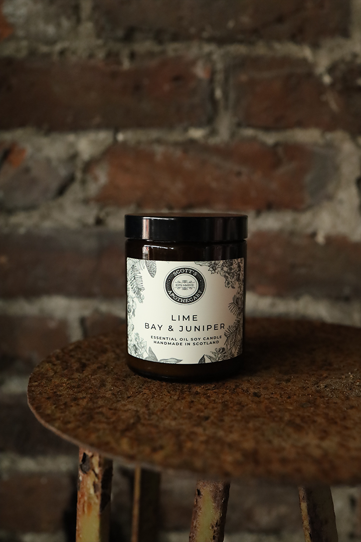 Scott's Apothecary Lime, Bay & Juniper Candle