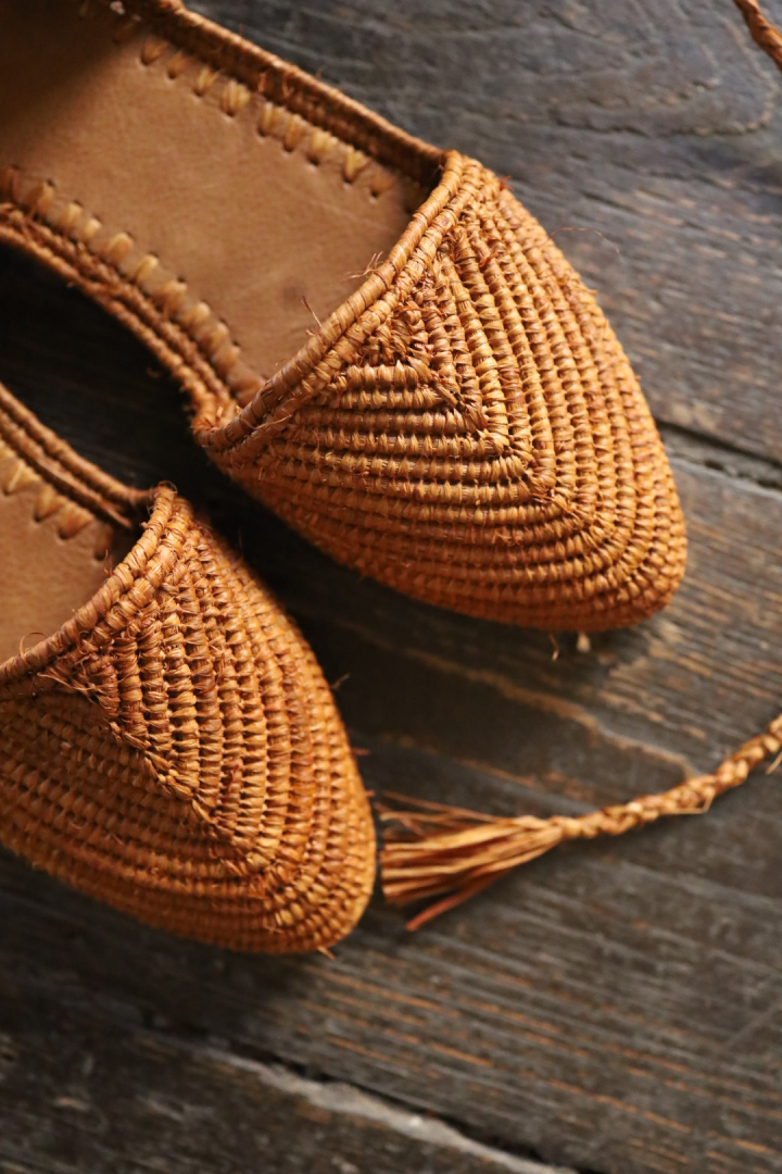 Handmade Raffia Sandals