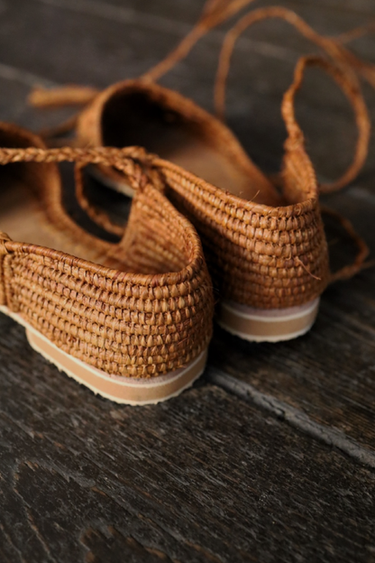 Handmade Raffia Sandals