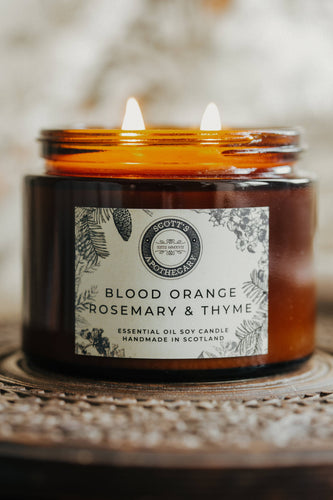 Scott's Apothecary Blood Orange, Rosemary & Thyme Candle