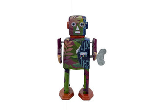 Forest Bot - Retro Robot Tin Toy Mr&Ms Tin