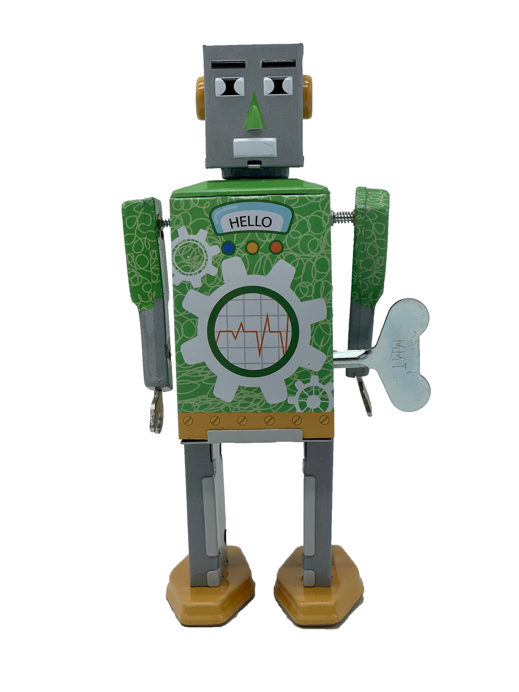 Eco Bot - Retro Robot Tin Toy Mr&Ms Tin